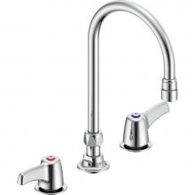 Delta Commercial 27C2933-LS - Commercial 27C1 / 27C2: Two Handle 8'' Below Deck Mount Faucet