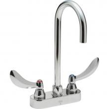 Delta Commercial 27C4874 - Commercial 27C4 / 27C5 / 27C6: Two Handle 4'' Deck Mount Faucet