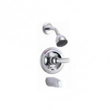 Delta Commercial T13691 - Commercial HDF®: Monitor® 13 Series Tub and Shower Trim - Push Button Diverter