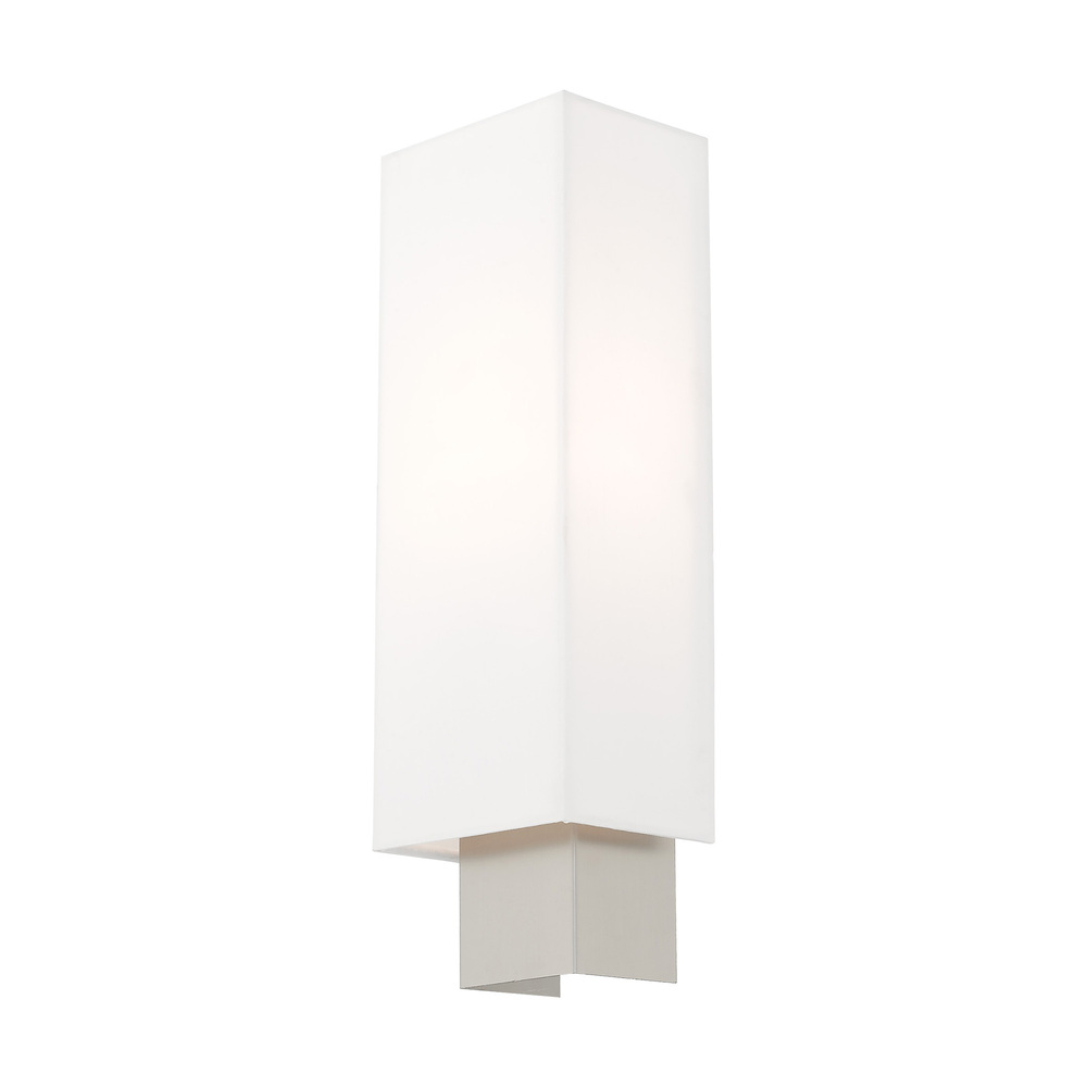 1 Lt Brushed Nickel ADA Wall Sconce