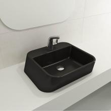 BOCCHI 1074-004-0126 - Firenze Vessel Fireclay 19.75 in. 1-Hole in Matte Black