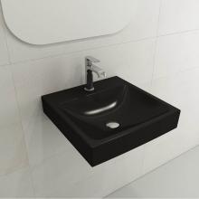 BOCCHI 1076-004-0126 - Scala Arch Wall-Mounted Sink Fireclay 19 in. 1-Hole in Matte Black