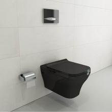 BOCCHI 1304-005-0129 - Firenze Wall-Hung Toilet Bowl in Black