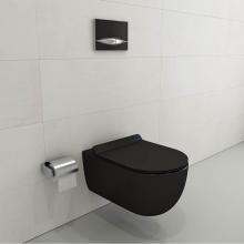 BOCCHI 1416-004-0129 - Vettore Wall-Hung Toilet Bowl in Matte Black