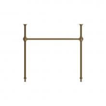 BOCCHI 3930 0001G - Metal Console Leg Set in Matte Gold