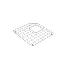 BOCCHI 2300 0042 - Stainless Steel Sink Grid for 33 in. 1506 Undermount Fireclay Double Bowl Kitchen Sinks