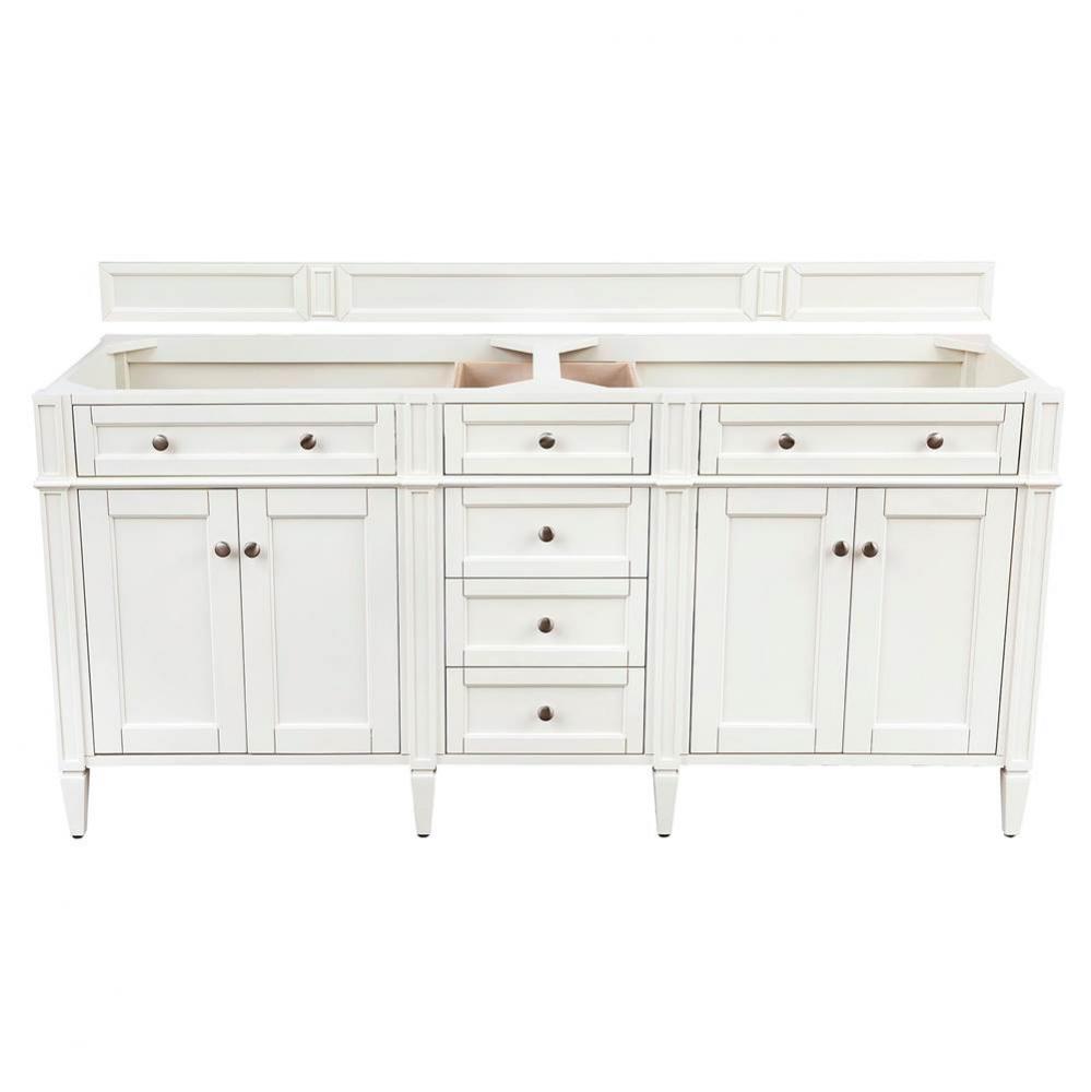 Brittany 72&apos;&apos; Double Vanity in Bright White