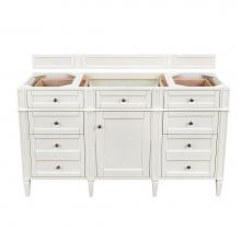 James Martin Vanities 655-V60S-BW - Brittany 60'' Single Vanity in Bright White