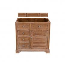 James Martin Vanities 238-104-5511 - Savannah 36'' Single Vanity Cabinet, Driftwood