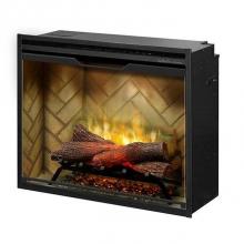 Dimplex 500002411 - Revillusion®  42'' Built-In Fireboxweathered Concrete, With Glass Pane And Plug Kit