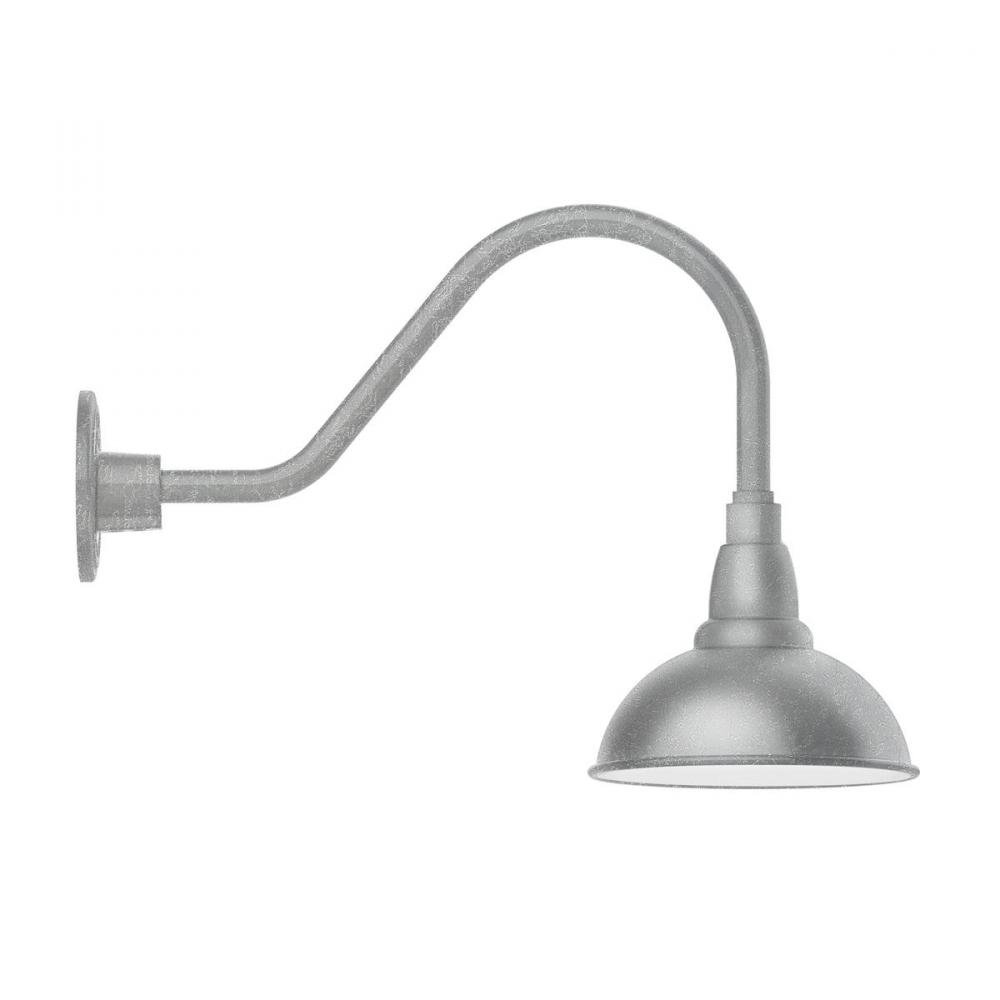 Cafe 8&#34; gooseneck wall light