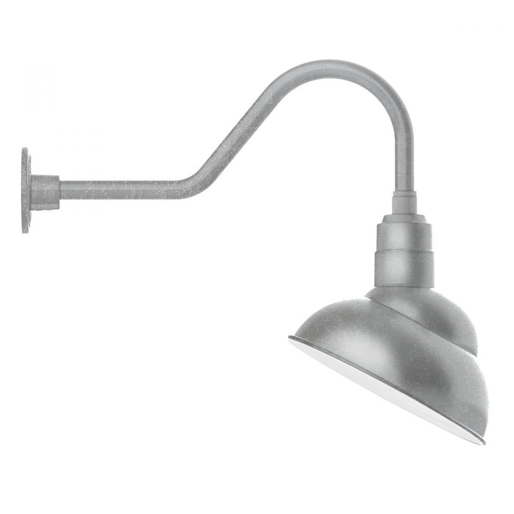 Emblem 12&#34; gooseneck wall light