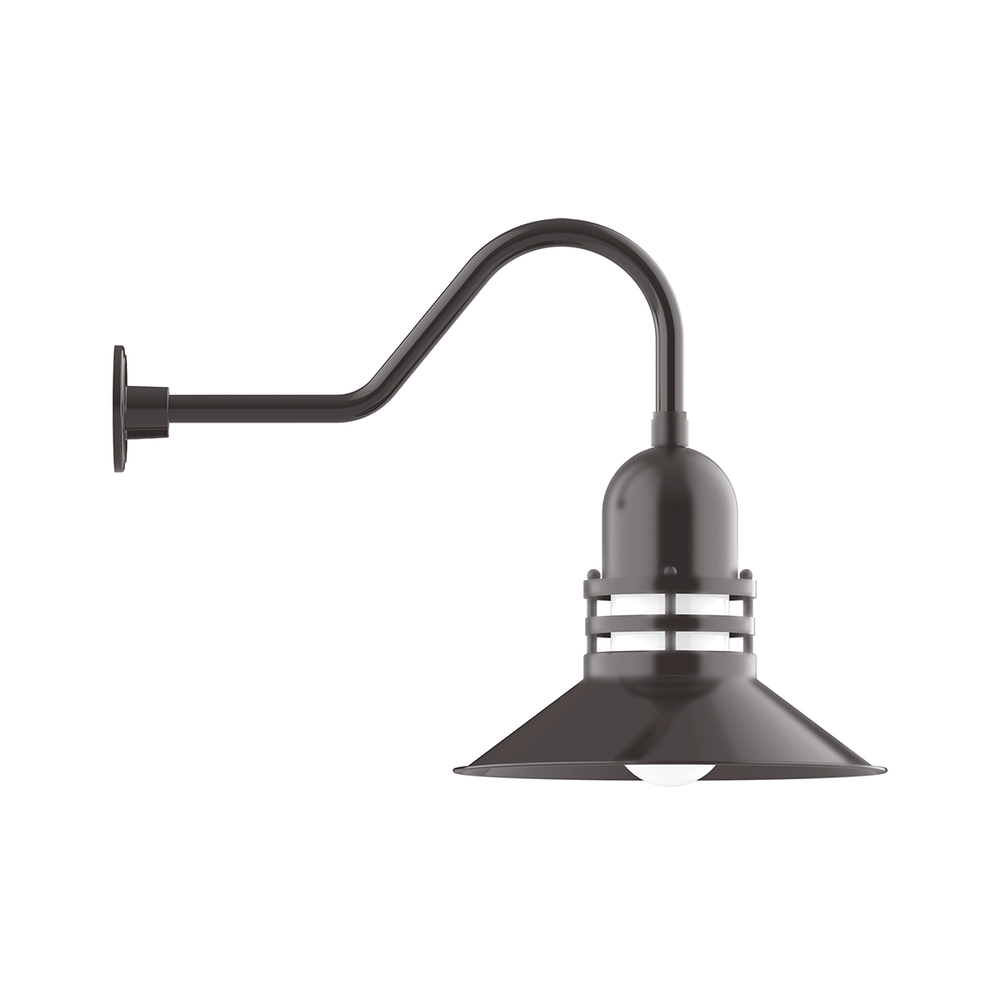 Atomic 16&#34; gooseneck wall light