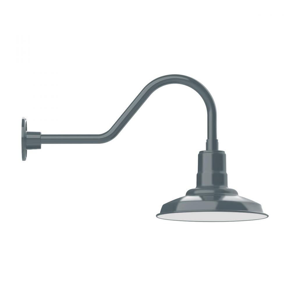 Warehouse 12&#34; gooseneck wall light