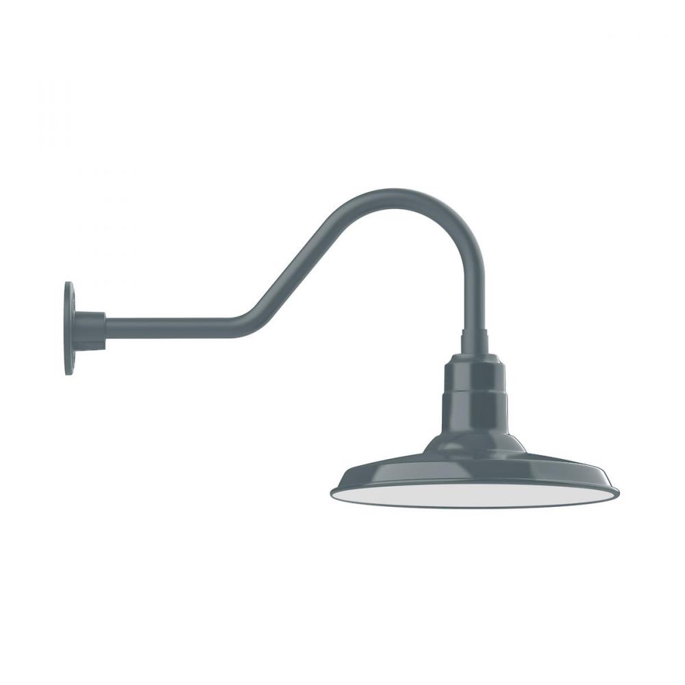 Warehouse 14&#34; gooseneck wall light