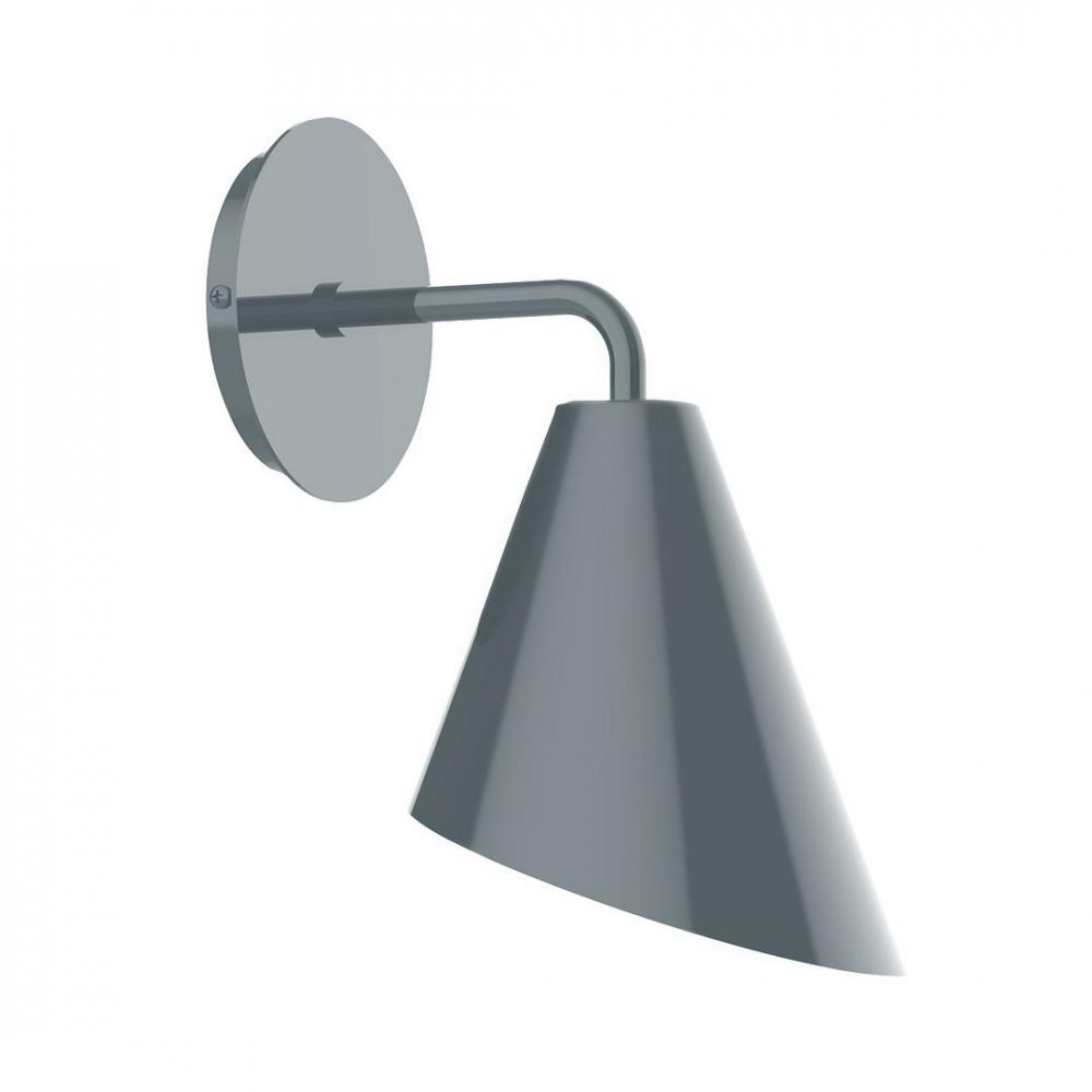 J-Series LED Wall Sconce, Slate Gray