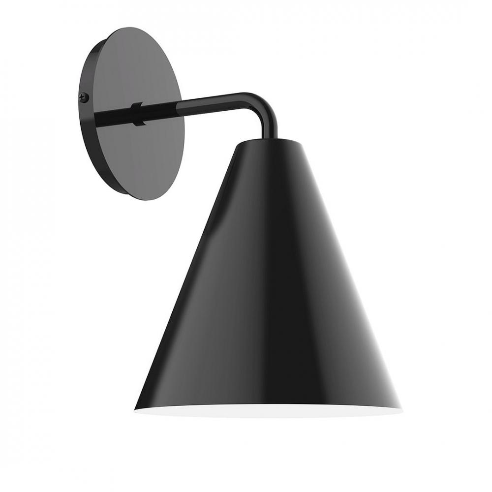 J-Series LED Wall Sconce, Black