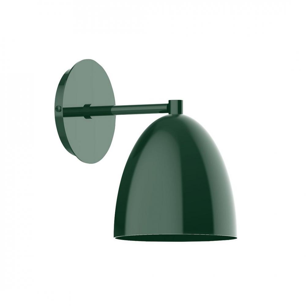 J-Series LED Wall Sconce, Forest Green