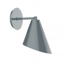 Montclair Light Works SCK415-40-L10 - J-Series LED Wall Sconce, Slate Gray