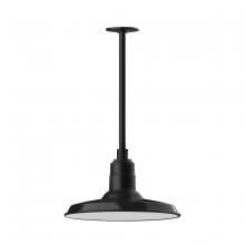 Montclair Light Works STA183-41 - Warehouse 14" pendant, stem mount