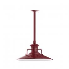 Montclair Light Works STB143-55 - Homestead 18" pendant, stem mount