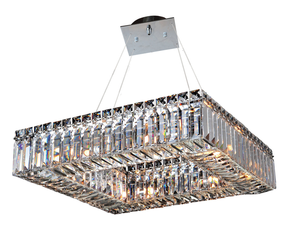 Quadro 18 Inch Square Pendant