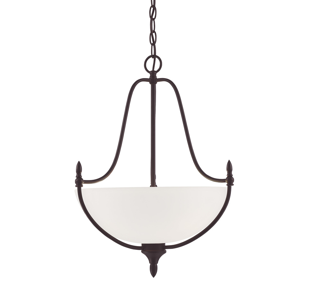 Herndon 3-Light Pendant in English Bronze