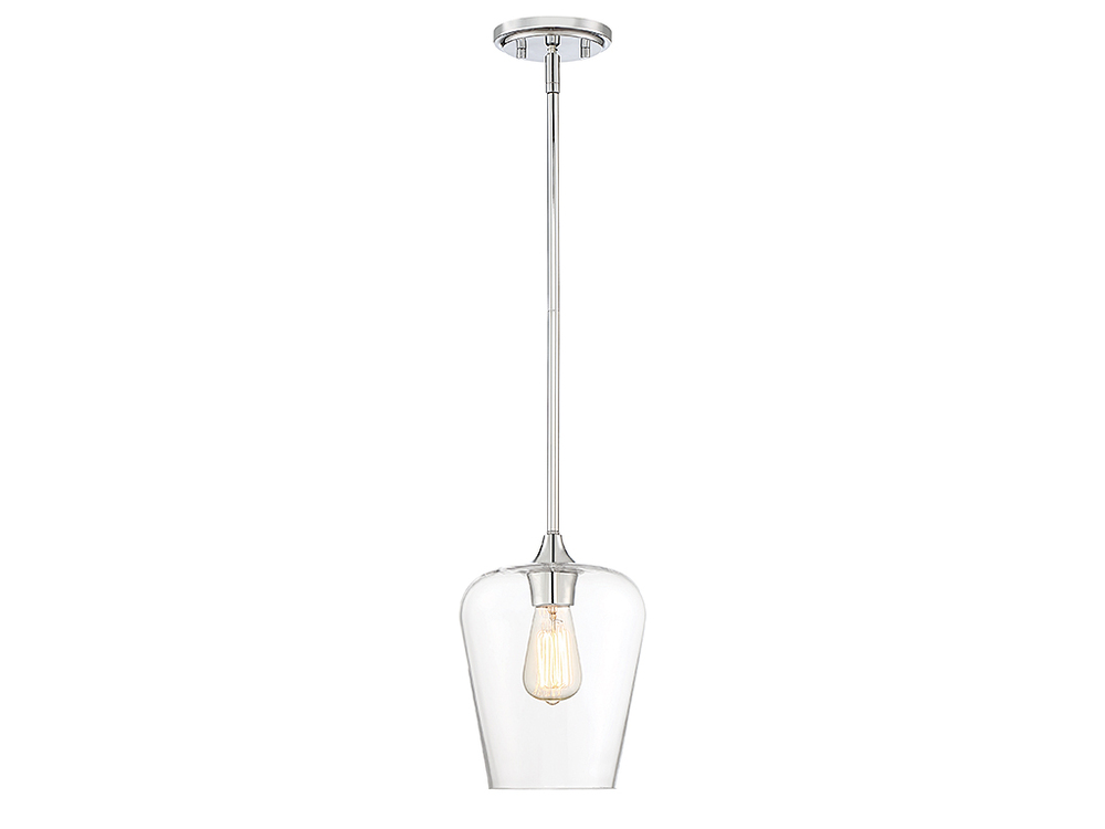 Octave 1-Light Pendant in Polished Chrome