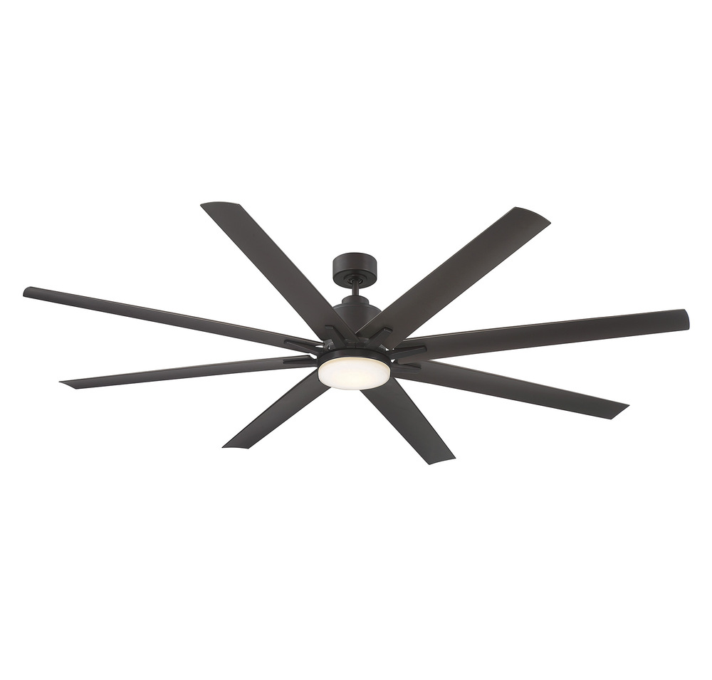 Bluffton 72&#34; LED Ceiling Fan in English Bronze