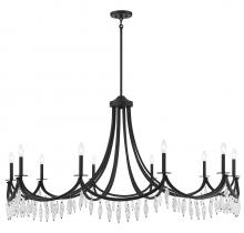 Savoy House 1-1805-10-89 - Kameron 10-Light Chandelier in Matte Black