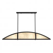 Savoy House 1-6219-4-89 - Legacy 4-Light Linear Chandelier in Matte Black by Breegan Jane