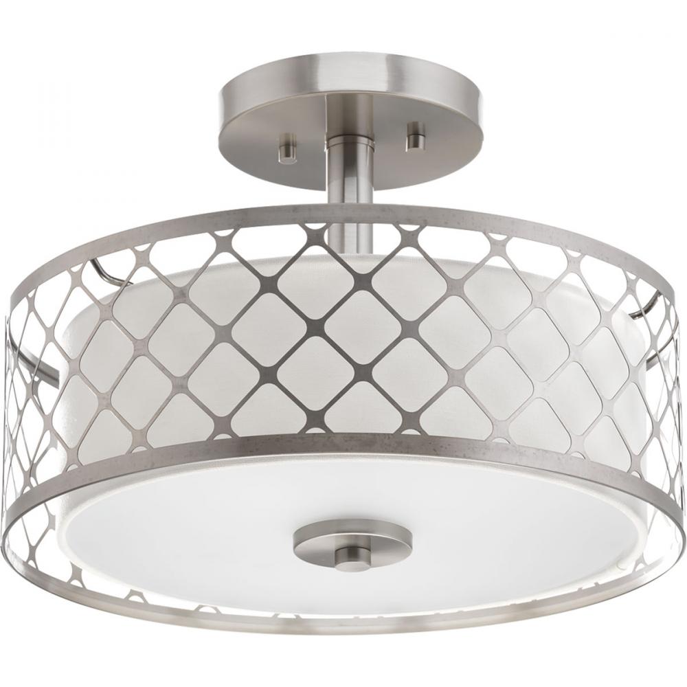 Mingle LED Collection 14&#34; Semi-Flush Mount