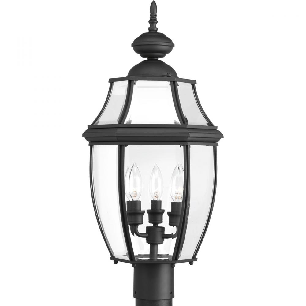 New Haven Collection Three-Light Post Lantern