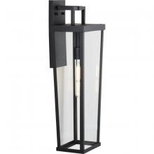 Progress P560374-031 - Tryon Collection One-Light Large Black New Traditional Outdoor Wall Lantern