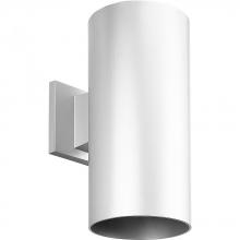 Progress P5641-30/30K - 6" White LED Outdoor Wall Cylinder