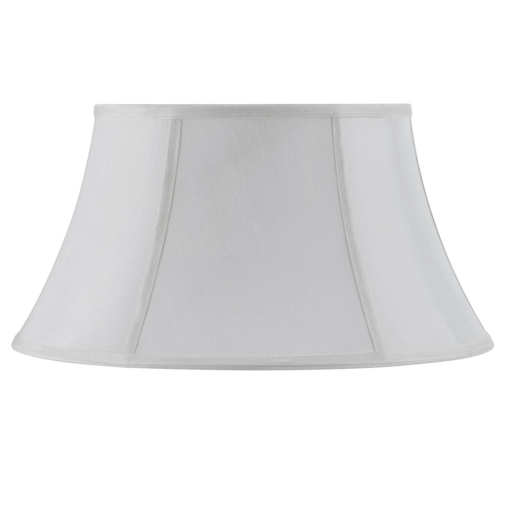 8.5&#34; Tall White Fabric Shade