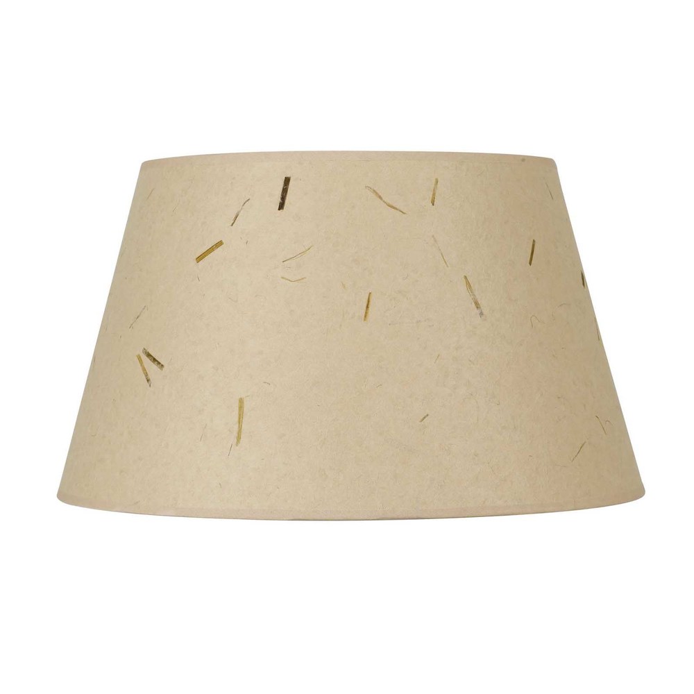 10&#34; Height Paper Shade in Kraft Finish