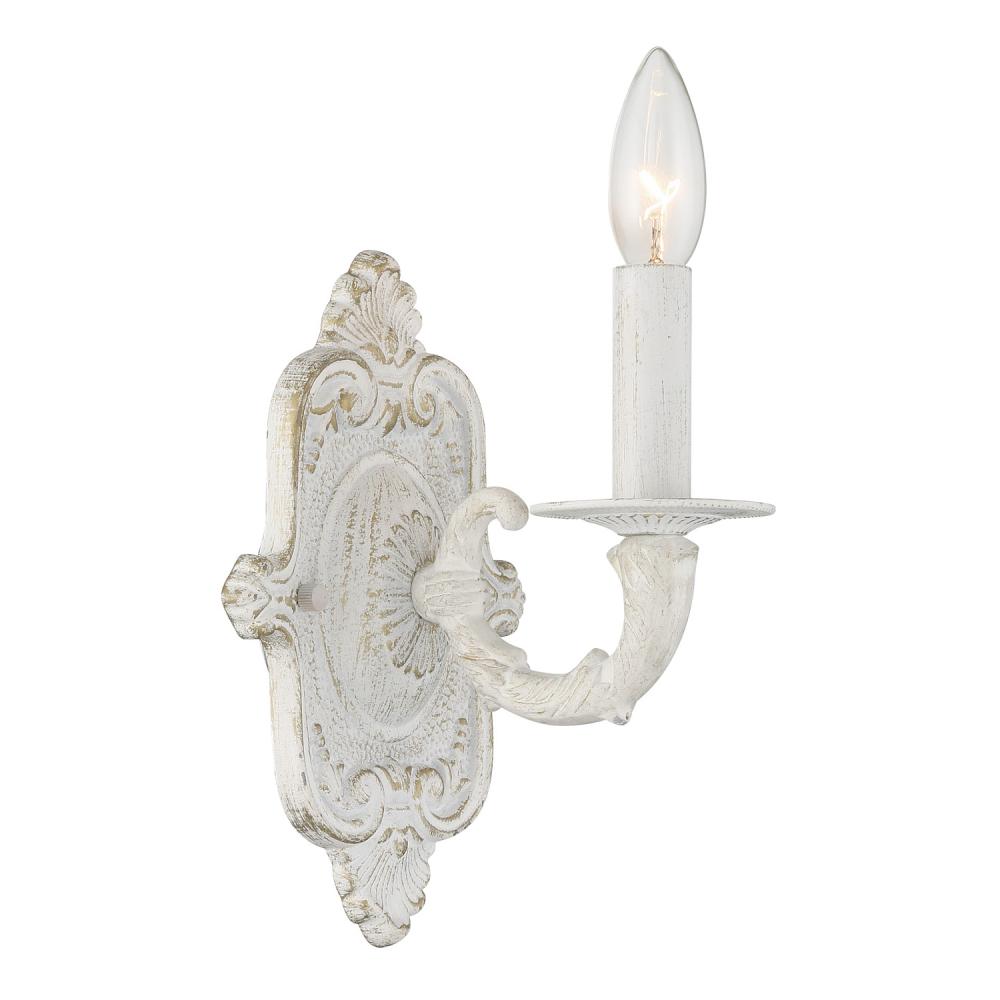 Paris Market 1 Light Antique White Sconce