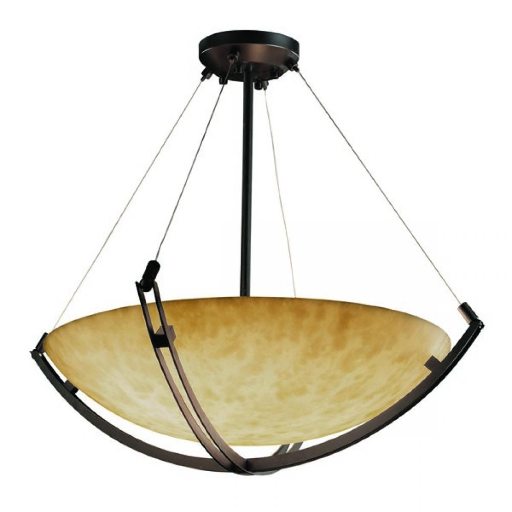 24&#34; Pendant Bowl w/ Crossbar