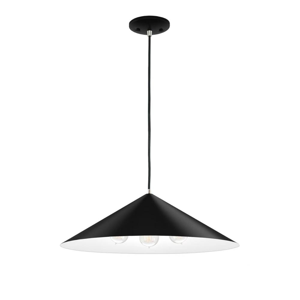 Conos 24&#34; 3-Light Cone Pendant