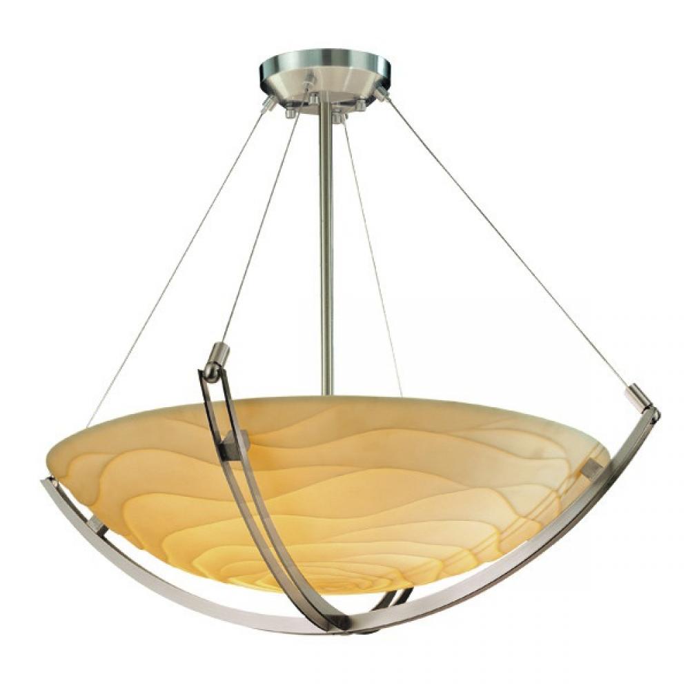 18&#34; Pendant Bowl w/ Crossbar