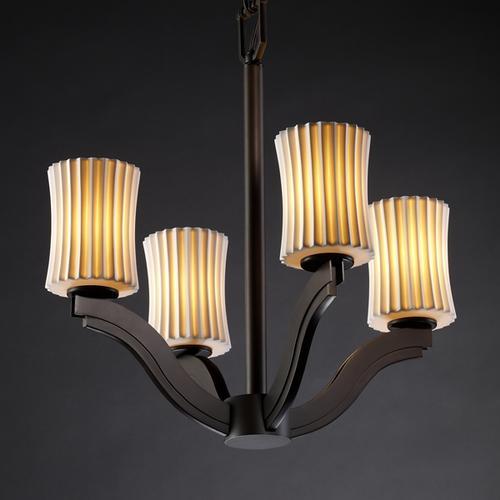 Bend 4-Light Chandelier