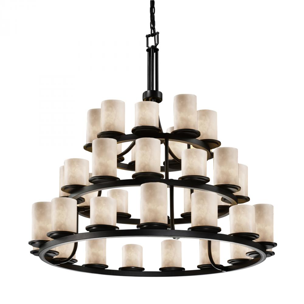 Dakota 36-Light 3-Tier Ring Chandelier