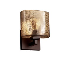 Justice Design Group FSN-8437-30-MROR-DBRZ - Regency ADA 1-Light Wall Sconce