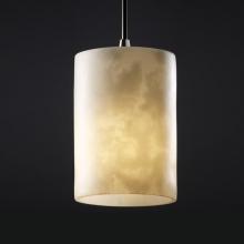 Justice Design Group CLD-8815-20-NCKL-RIGID - Mini 1-Light Pendant