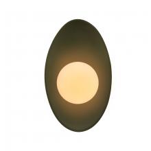 Justice Design Group CER-3045-MGRN - Oval Coupe Wall Sconce