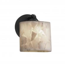 Justice Design Group ALR-8467-30-MBLK - Bronx ADA 1-Light Wall Sconce