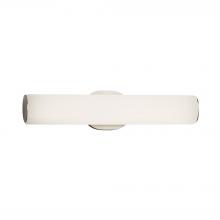 Justice Design Group FSN-8651-OPAL-NCKL - Eliptical 20" ADA Linear LED Wall/Bath