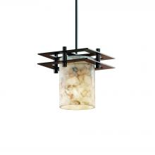 Justice Design Group ALR-8165-10-DBRZ-RIGID - Metropolis 1-Light Small Pendant (2 Flat Bars)