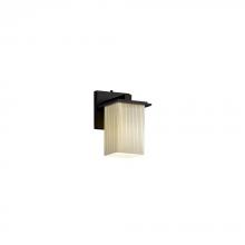 Justice Design Group FSN-8671-15-RBON-MBLK - Montana 1-Light Wall Sconce